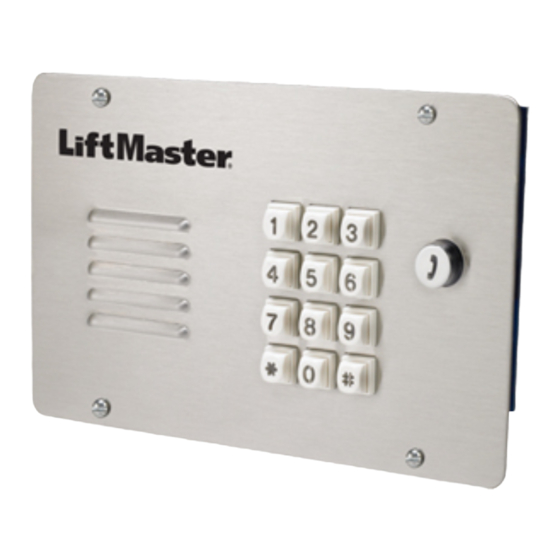 Chamberlain LiftMaster TAC2C Installation Manual