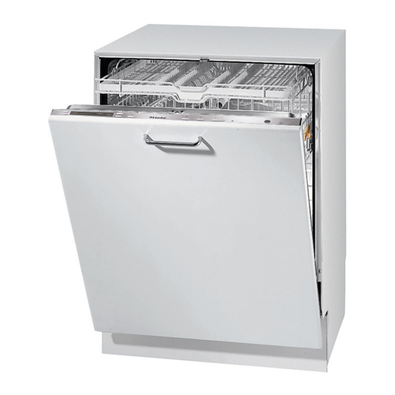 Miele G 2870 Operating Instructions Manual