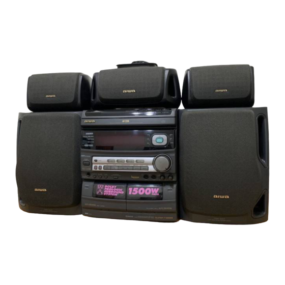 Aiwa NSX-AV80 Service Manual