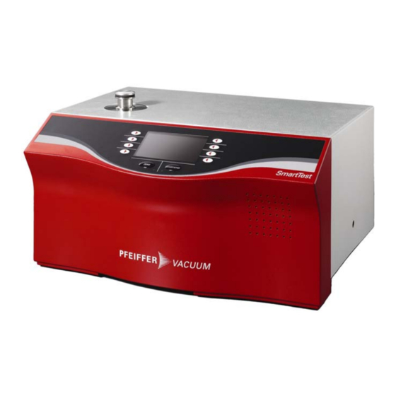 Preifer Vaccum SmartTest HLT 550 Operating Instructions Manual