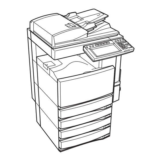 Toshiba e-Studio 281c Operator's Manual