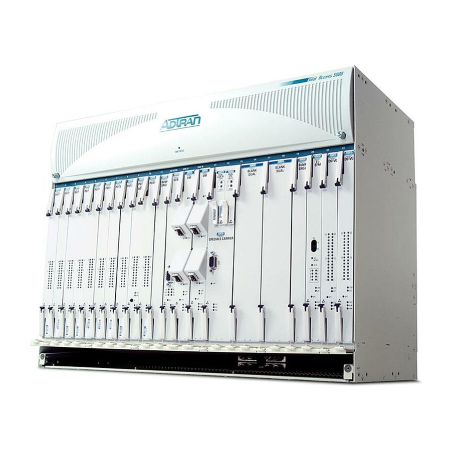 ADTRAN TA 5000 Deployment Manual