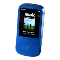 SanDisk Sansa Fuze+ Manual
