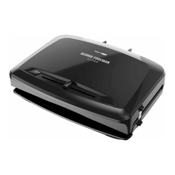 George Foreman RPGV3801BK SERIES Use And Care Manual