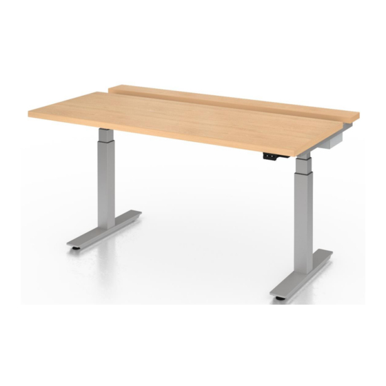 Enwork Sliding Top Desk Installation Instruction