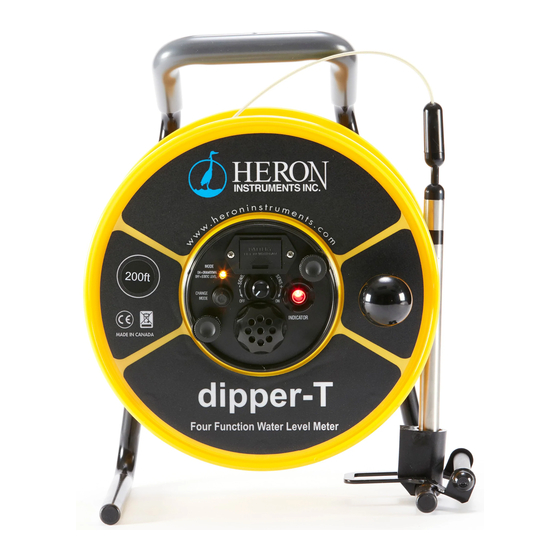 HERON dipper-T Operating/Maintenance Instructions & Warranty