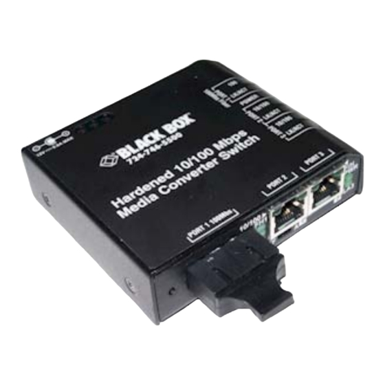 Black Box LBH100A-SC User Manual