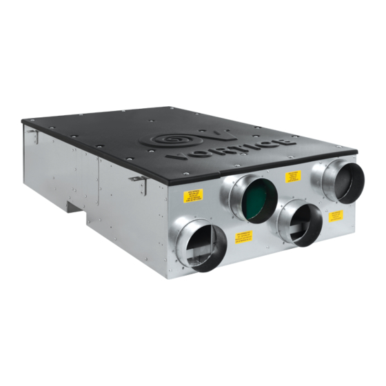 User Manuals: Vortice VORT HR 260 DH Heat Recovery Unit