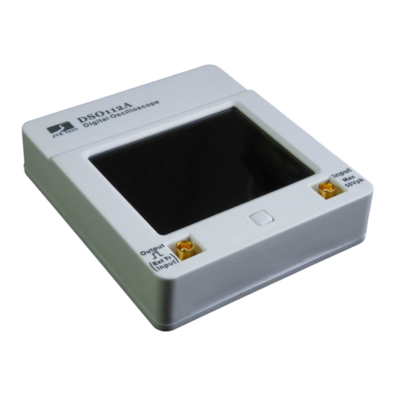 JYE Tech DSO 112A Quick Manual