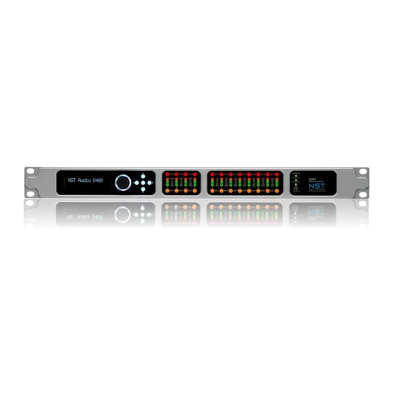 NST Audio D48X Quick Start Manual