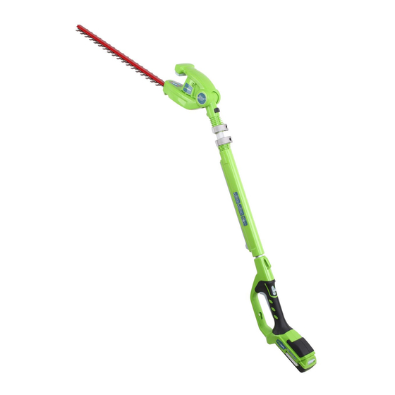 GreenWorks Tools 22157T Original Instructions Manual