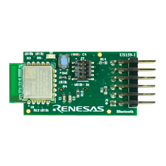 Renesas US159-DA14531EVZ Manual