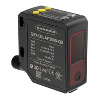 Banner Q5XKULAF3000-Q8 Instruction Manual
