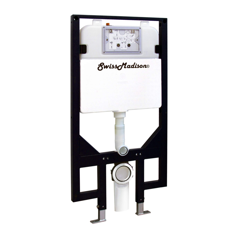 Swiss Madison SM-WC424 - Wall-Hung Concealed Tank System Manual