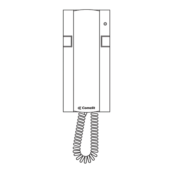 Comelit 1622 Technical Manual
