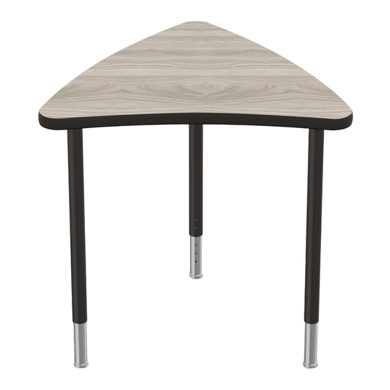 Mooreco Chevron Desk Assembly Instructions