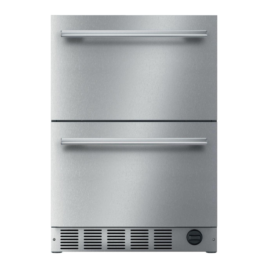 Thermador T24UC925DS Use & Care Manual