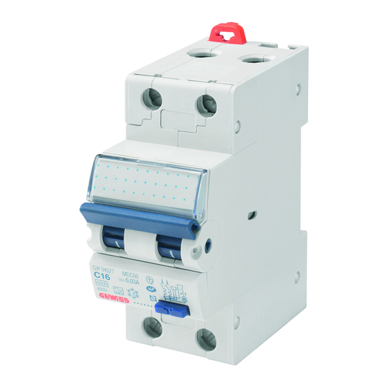 Gewiss 90 RCD Installation