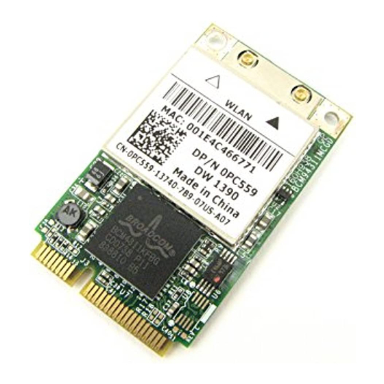Broadcom BCM94311MCG User Manual