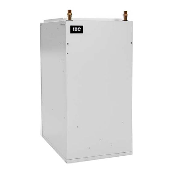 IBC AHU 800 Installation & Operating Manual