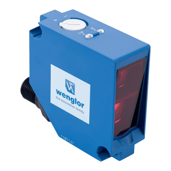 Wenglor OPT2145 Operating Instructions Manual