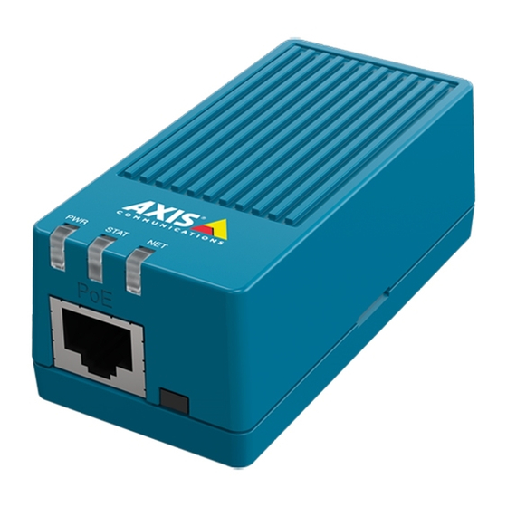 Axis M7011 Installation Manual