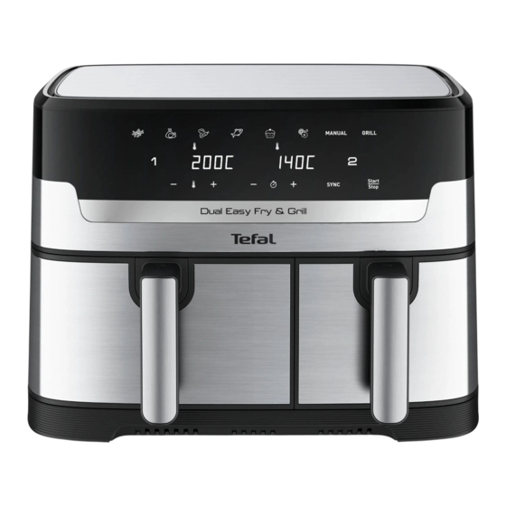 TEFAL Dual Easy Fry & Grill Quick Start Manual