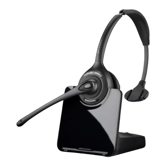 Plantronics CS510-XD User Manual