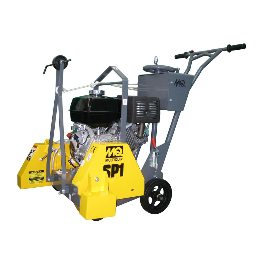 MULTIQUIP FCG1 SERIES Operations & Parts Manual