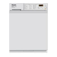 Miele TOUCHTRONIC W 3039 Operating And Installation Manual