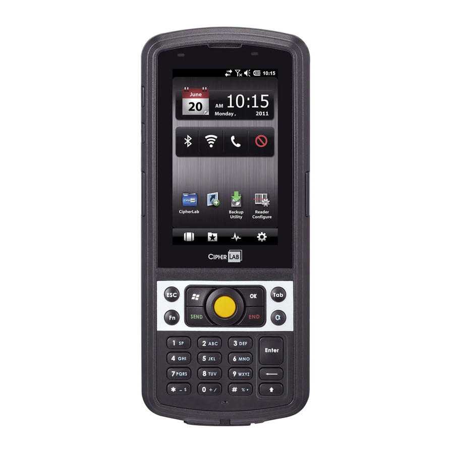 CipherLab CP30 Reference Manual