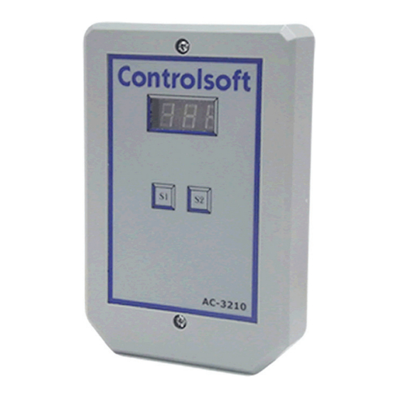 Controlsoft SOLO CS-AC-3210 Installation Instructions Manual