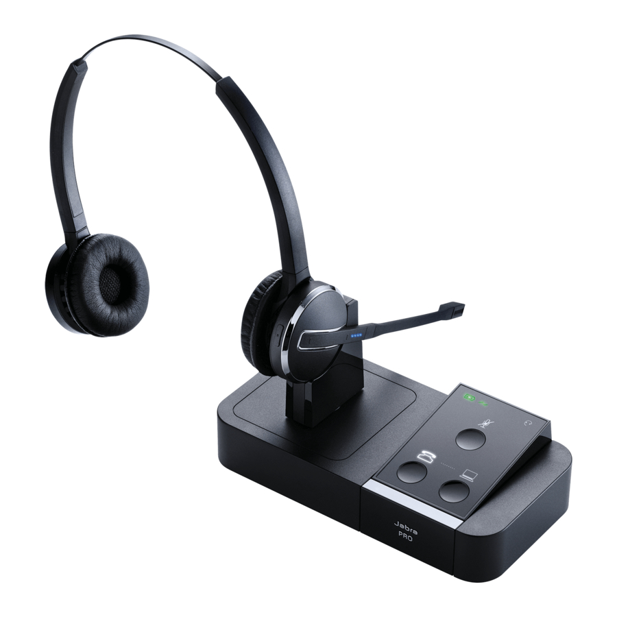 Jabra Pro 9450 Quick Start Manual