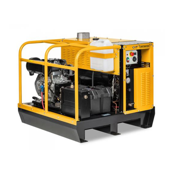 Spitwater SHW87 Operating And Maintenance Manual