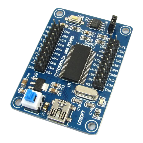 Cypress EZ-USB FX2LP Getting Started