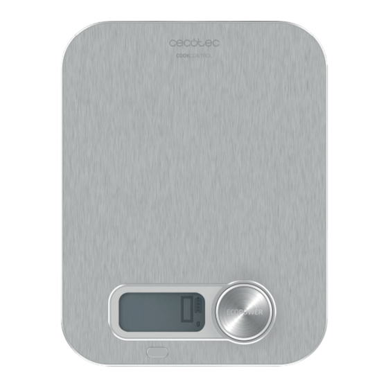 cecotec Cook Control 10200 EcoPower Inox Instruction Manual