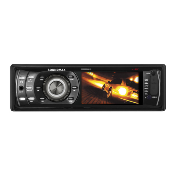 SoundMax SM-CMD3019 Instruction Manual