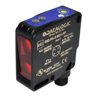 Datalogic S62-PL B Series Instruction Manual