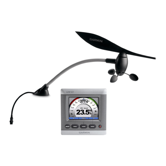 Garmin GWS 10 Marine Wind Sensor Configuration Manual