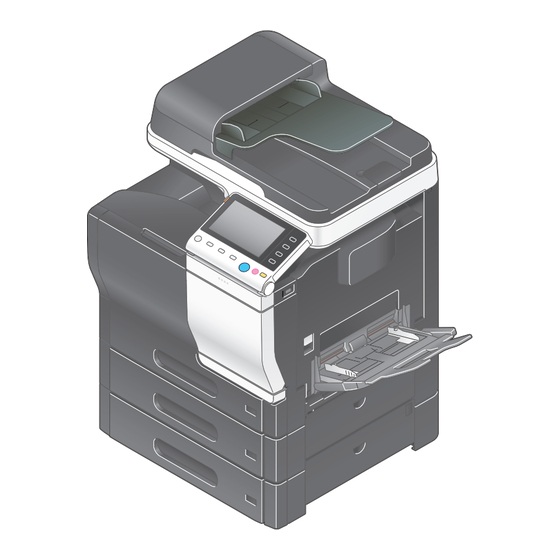 Konica Minolta bizhub C3850 User Manual