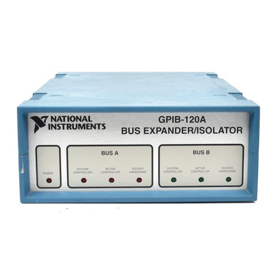 National Instruments GPIB-120A User Manual
