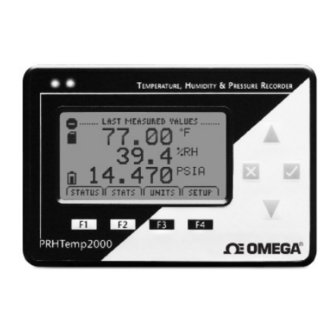 Omega OM-CP-PRHTEMP2000 User Manual