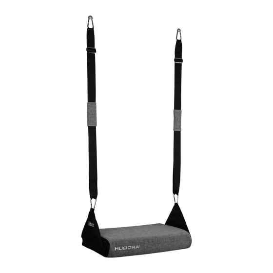 Hudora Comfort Instructions On Assembly And Use