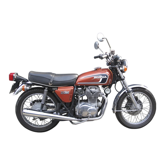 Honda CB360 Owner's Manual