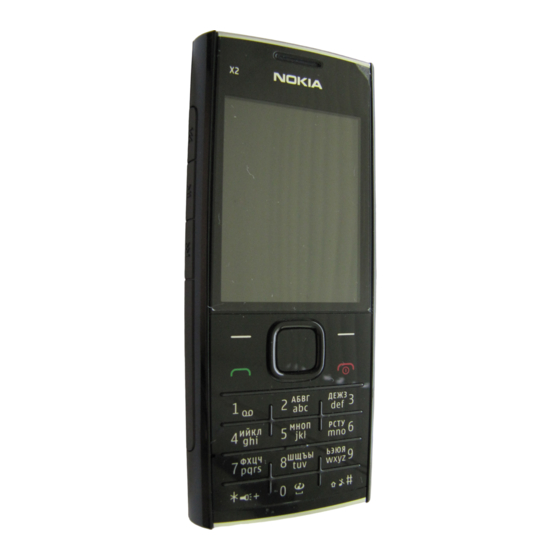 Nokia X2–00 User Manual