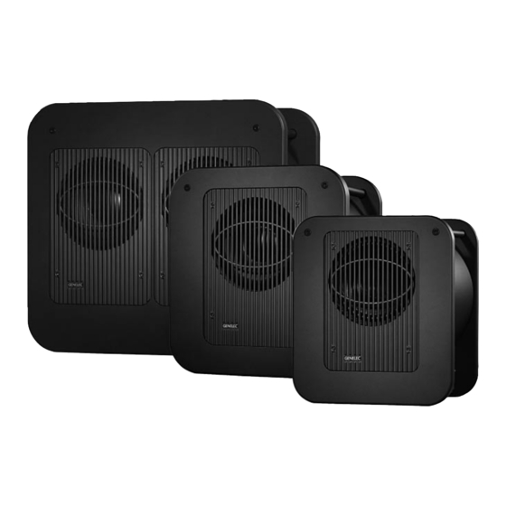 Genelec 7060A Operating Manual