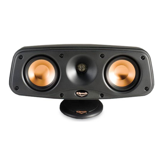 Klipsch Reference Series RCX-4 Specifications