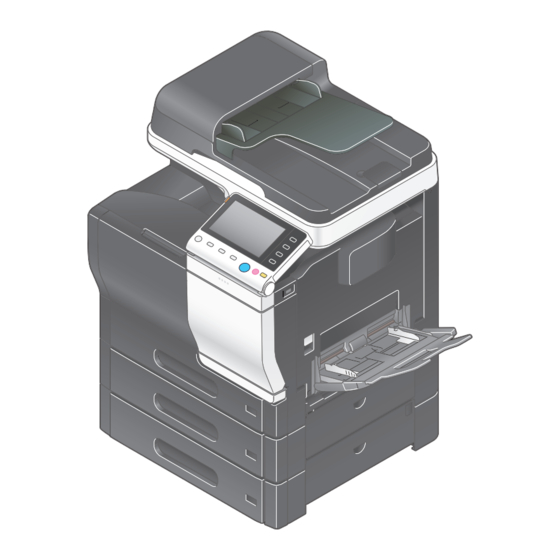 Konica Minolta bizhub C3850 User Manual