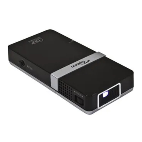 PICO Pocket Projector User Manual