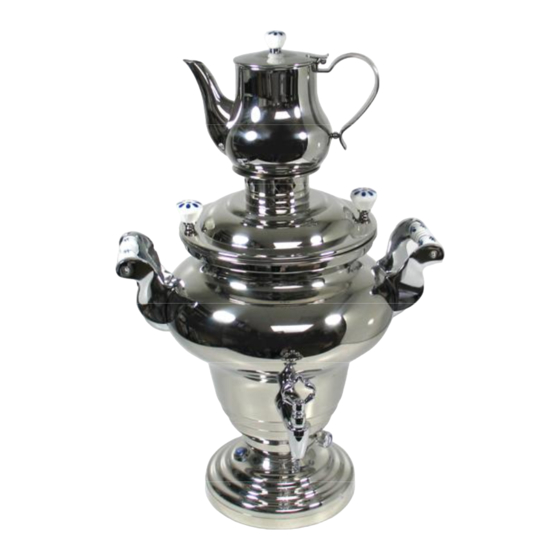 Beem Royal(15.0 L + 2.0 L) Operating Instructions Manual